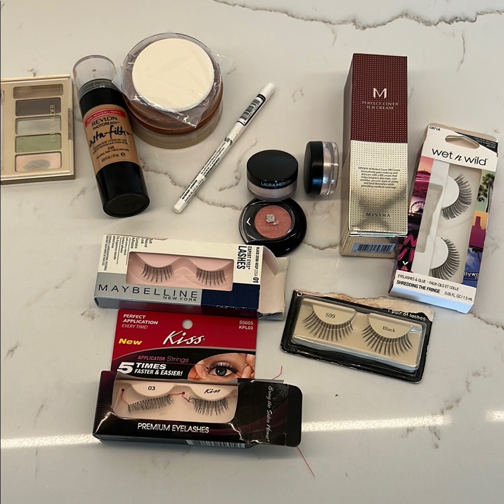 Makeup Bundle Maybelline Premium Eyelashe
